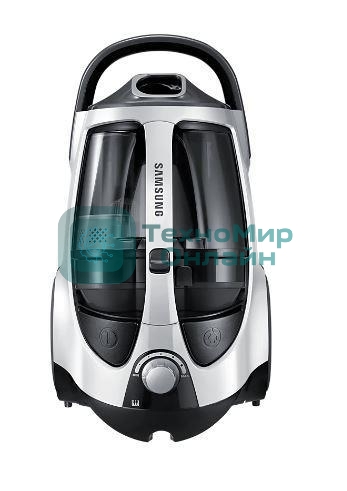 Пылесос Samsung VCC8835V37/XEV белый, 430/2200 Вт, уборка сухая, пылесборник контейнер 2 л