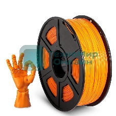 Филамент NVPrint ABS Orange для 3D печати диаметр 1.75мм длина 330 метров масса 1 кг