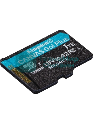 Флеш карта microSDXC 1Tb Kingston SDCG4/1TbSP Canvas Go! Plus w/o adapter