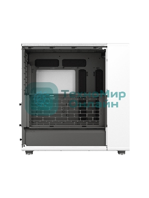 Компьютерный корпус без блока питания Fractal Design North XL, Full-Tower, 3x140мм, 2xUSB-A 3.2 + 1xUSB 3.2 Type-C E-ATX, ATX, mATX, mITX Wood panel, Chalk белый