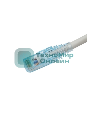 Патч-корд Hyperline U/UTP, Cat.6, LSZH, 20 м, серый PC-LPM-UTP-RJ45-RJ45-C6-20M-LSZH-GY
