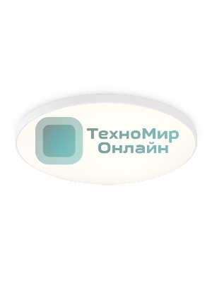 Потолочный светодиодный светильник Ambrella light FZ1222 WH белый IP44 24W 4200K D372*55 (Без ПДУ)
