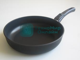 НЕВА МЕТАЛЛ ПОСУДА 6026 д.26(Диаметр 26 см. Антипригарное покрытие Сталафлон, съемная ручка. Равномерно нагревается за счет особой конструкции корпуса по принципу 