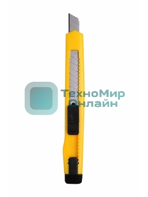 Нож с сегментированным лезвием Rexant 9 мм, корпус пластик, c клипсой