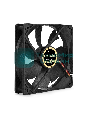 Вентилятор для корпуса ExeGate ExtraPower EP12025S3P черный, 120 мм, 1800 об/мин, 28 дБ, 3 pin