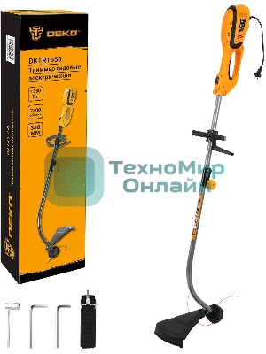 Триммер электрический Deko DKTR1550, от сети, 1550 Вт