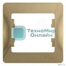 Рамка 1-м Glossa титан SchE GSL000401