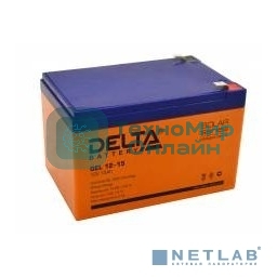 Батарея Delta GEL 12-15 (12V/15А·ч) свинцово- кислотный аккумулятор