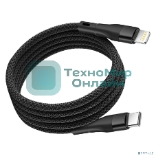Кабель для зарядки SmartiNext SN-CM-TCL Type-C - Lightning магнитный, черный