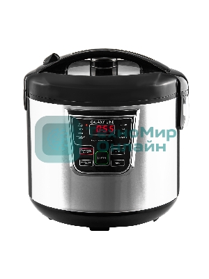 Мультиварка Galaxy Line GL 2645, черный с серебристым, 900 Вт, 11 программ