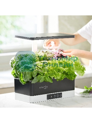 Гидропонная установка Cactus Garden 3л 24Вт черный (CS-LEDPOT-06)