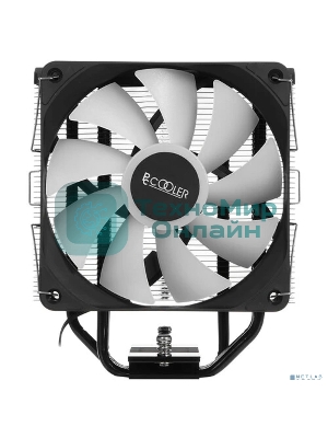 Кулер PCCooler Paladin EX300S черный 120мм алюминий+медь 1800rpm 28.6db 4-pin 125W 157мм