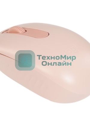 Мышь беспроводная Logitech M196 розовый, 1000 dpi, Bluetooth, кнопки - 3