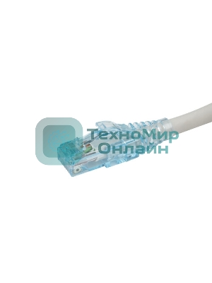 Патч-корд Hyperline U/UTP, Cat.6, LSZH, 20 м, серый PC-LPM-UTP-RJ45-RJ45-C6-20M-LSZH-GY