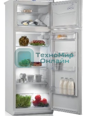 Холодильник Pozis Мир 244-1 белый глянц. двухкамерный 230/60 л морозилка сверху