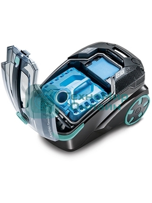 Моющий пылесос Thomas DRYBOX AMFIBIA FAMILY черный/бирюзовый, 325/1700Вт, уборка влажная/сухая, пылесборник контейнер 2.6 л