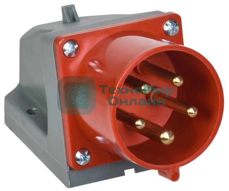 Вилка эл. наруж. уст. 32А 3P+PE+N 380В IP44 ССИ-525 IEK PSR52-032-5