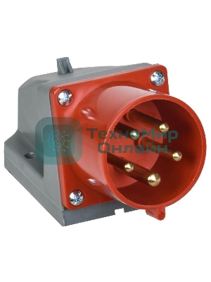 Вилка эл. наруж. уст. 32А 3P+PE+N 380В IP44 ССИ-525 IEK PSR52-032-5