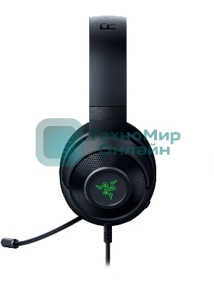 Гарнитура Razer Kraken V3 X (2022) чёрный, проводная, USB, подсветка