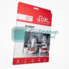 Фотобумага CC Glossy; 180gsm; A4*50 глянцевая; 180г/м2; формат А4; 50 листов