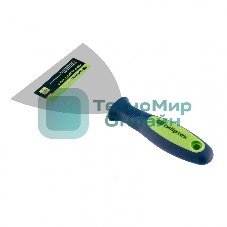 Шпательная лопатка из нержавеющей стали Сибртех 120 мм, двухкомпонентная рукоятка