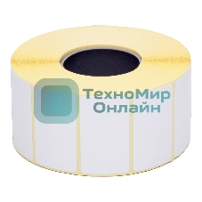 Термоэтикетки Cactus Eco CS-TE43251000 сег.:43x25мм самоклей. д.вн.рул.80мм д.вт.40мм 1000шт/рул белый