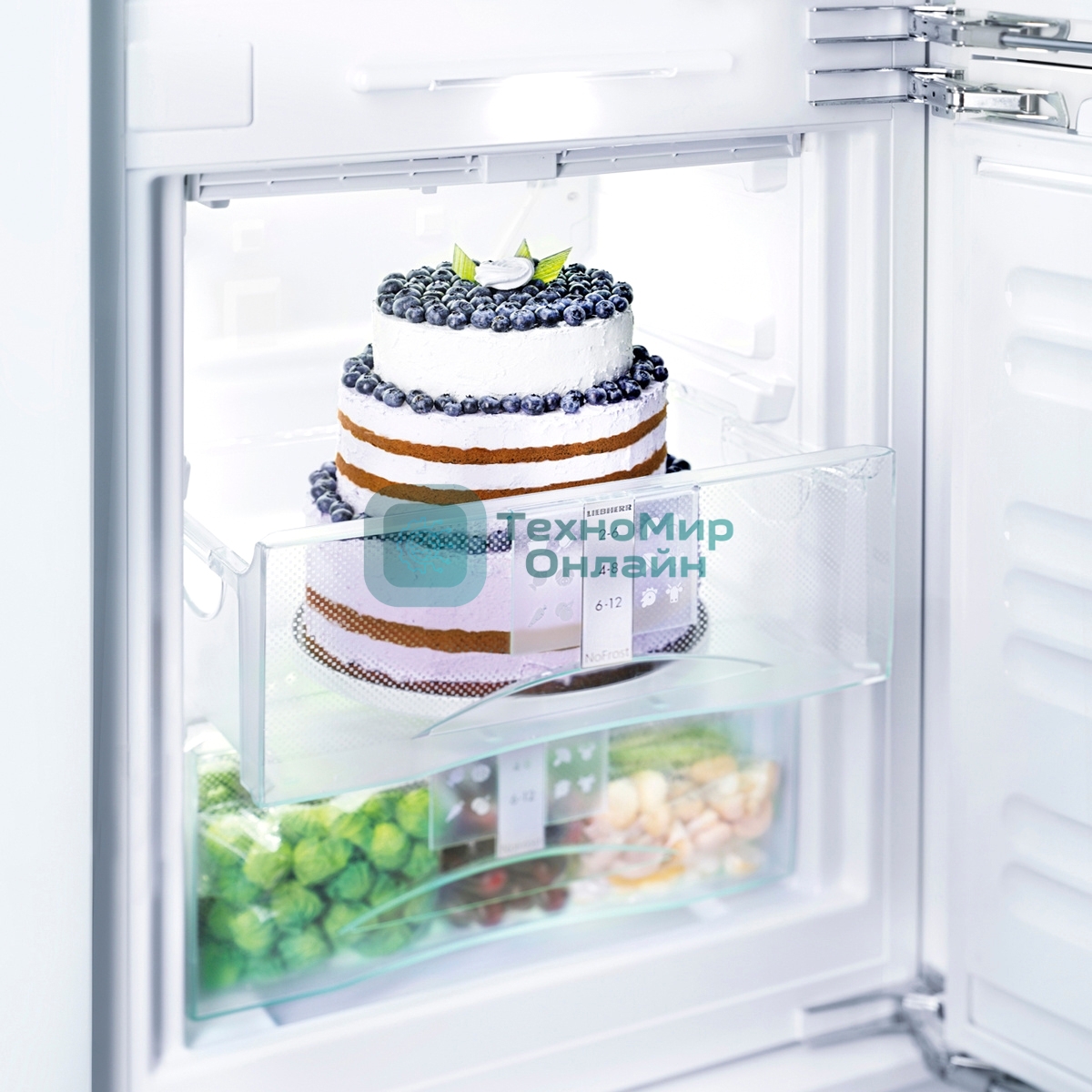 Холодильник Liebherr CUefe 3331-26 001 нержавеющая сталь двухкамерный 212/84л морозилка снизу