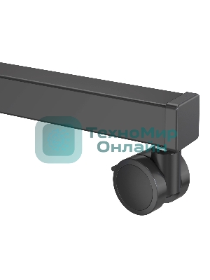 Стол для ноутбука Cactus VM-FDE103 столешница МДФ черный 91.5x56x123см (CS-FDE103BBK)