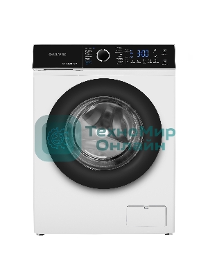 Стиральная машина c инвертором и паром Maunfeld MFWM127IWHT белый, загрузка фронтальная 7 кг, 1200 об/мин, класс: A+++