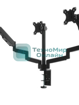 Кронштейн (держатель) ONKRON G280 для трех мониторов 13
