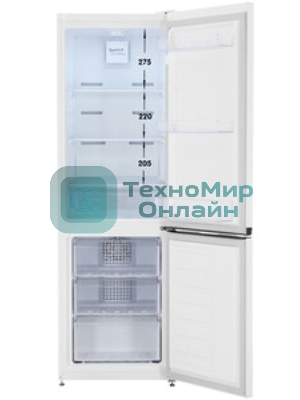 Холодильник Beko B1RCNK272W белый, двухкамерный 163/76л морозилка снизу