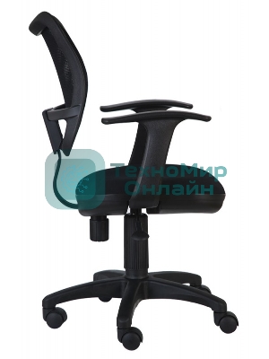 Кресло компьютерное Бюрократ Ch-797AXSN 26-28 спинка черная сетка, сиденье черное 26-28, Т-образные подлокотники