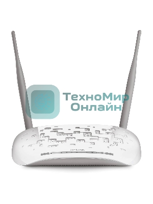 Сетевое оборудование TP-Link SOHO TD-W8961N(RU) 300 Мбит/с, 2T2R, ADSL2/ADSL+, Annex A, 4 порта 100 Мбит/с