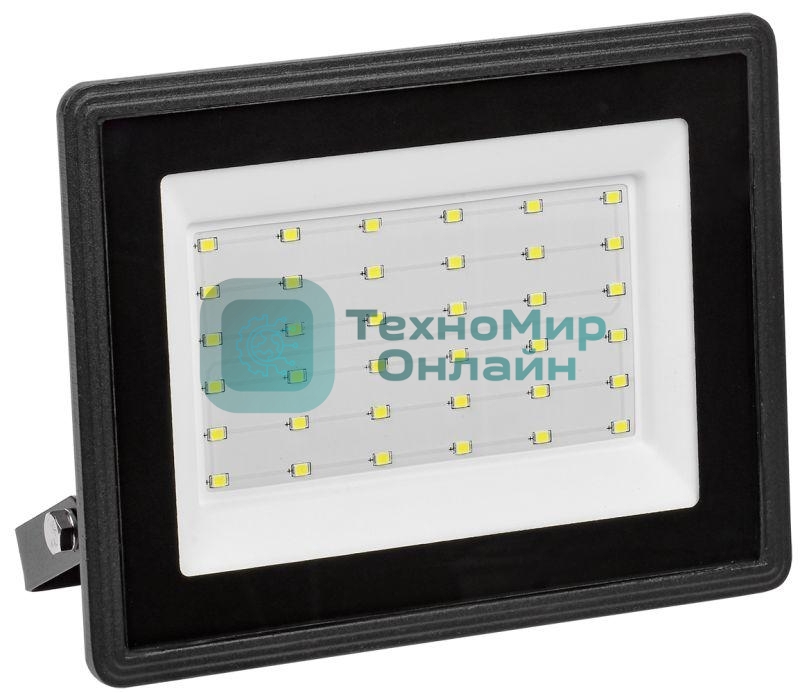 Прожектор светодиодный СДО 06-50 6500К IP65 черный IEK LPDO601-50-65-K02