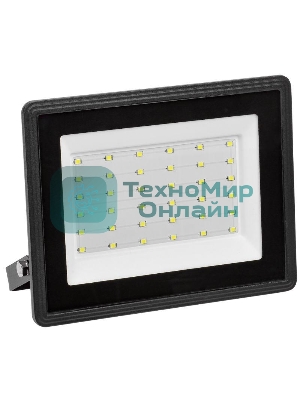 Прожектор светодиодный СДО 06-50 6500К IP65 черный IEK LPDO601-50-65-K02