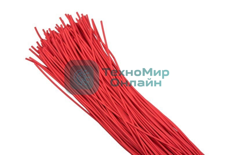 Трубка термоусадочная ТУТ нг 8/4 красн. 1м (уп.50шт) PROxima EKF tut-8-r-1m