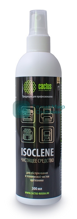 Спирт изопропиловый Cactus CS-ISOCLENE300 для очистки техники 300 мл