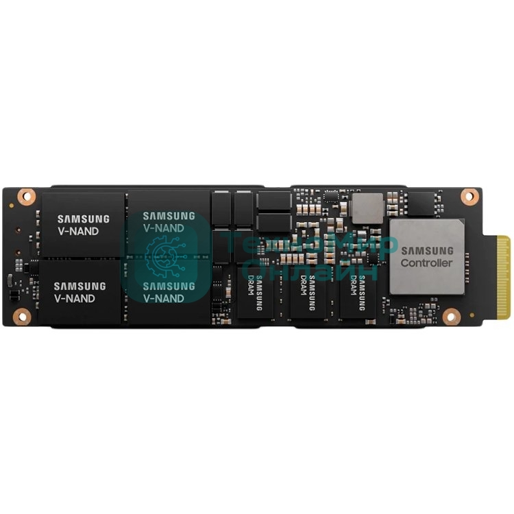 Накопитель SSD Samsung PM9A3, 3.84Tb, M.2 22110, PCIe 4.0 x4, NVMe, R/W 5500/2000