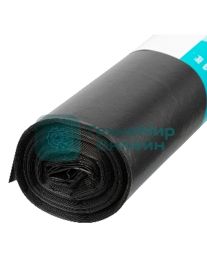 Пакеты для мусора Home Palisad 180 л x 10 шт. пвд особопрочные черные, длинный ролик