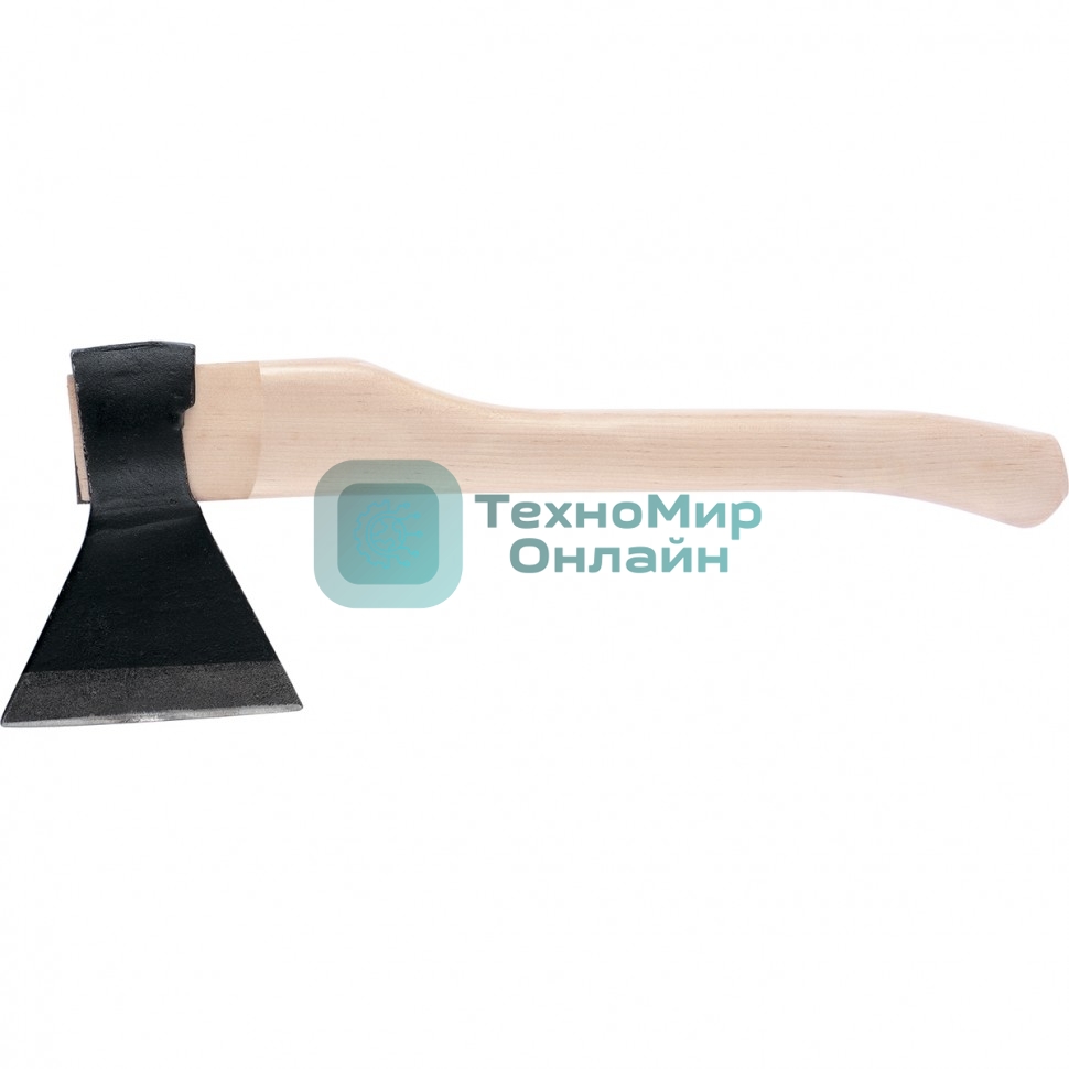Топор кованый, в сборе, 1100/1500 г, деревянное топорище, 500 мм, Б, (Ижевск) Россия