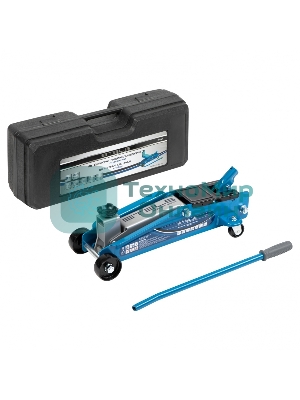 Домкрат гидравлический подкатной Stels высокий подъем, 3т SUV, 190-535 мм, в кейсе