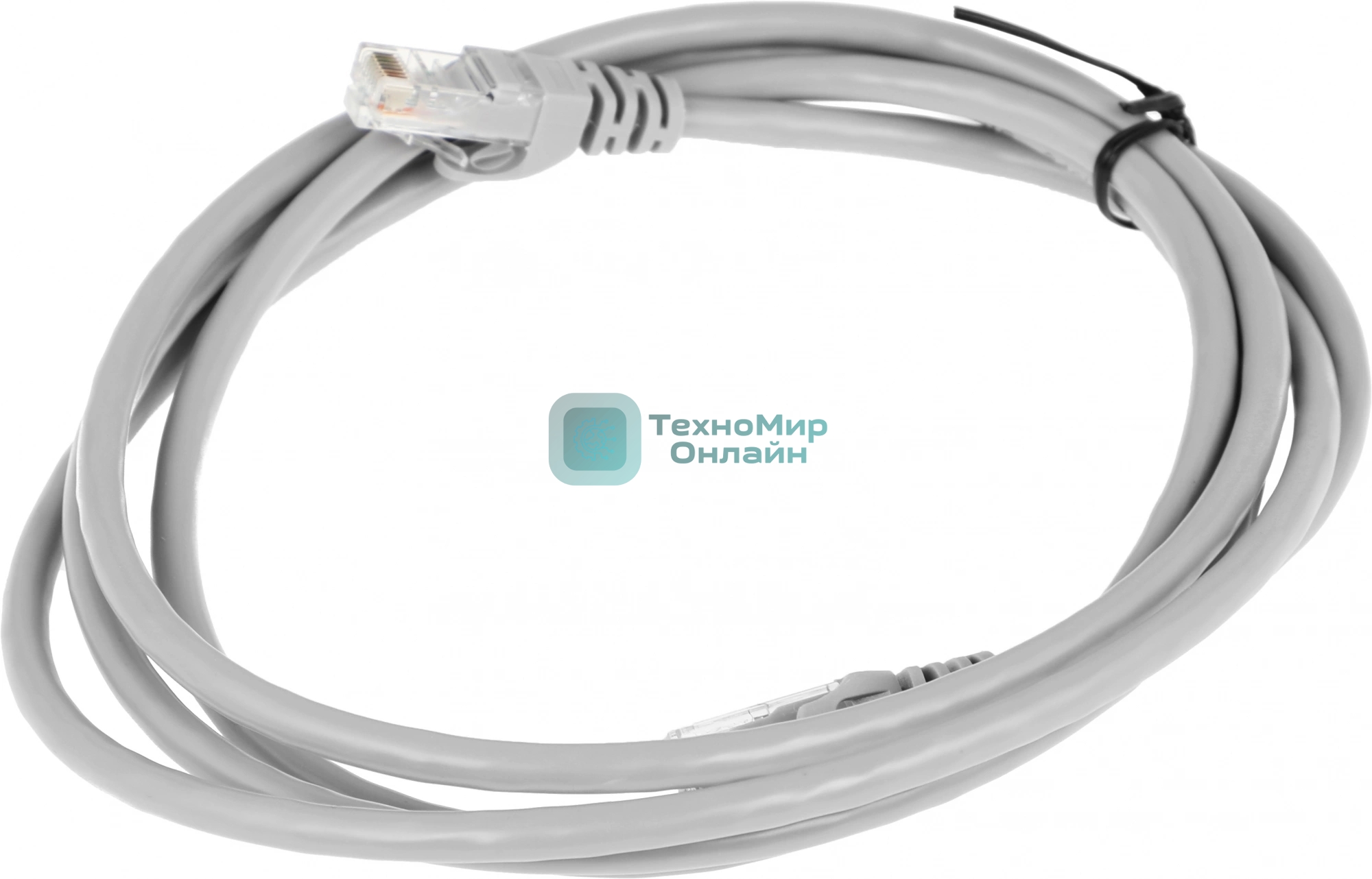 Патч-корд Premier NA102-UTP-C6-2M 10 Гбит/с UTP 4 пары cat.6 CCA molded 2м серый RJ-45 (m)-RJ-45 (m)