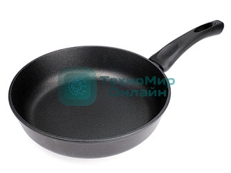 Сковорода НЕВА МЕТАЛЛ 9128 д.28 (Диаметр 28 см. 4-х слойное антипригарное покрытие ТИТАН пк равномерно нагревается за счет особой конструкции корпуса по принципу 