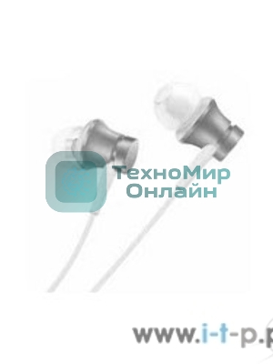 Проводные наушники Xiaomi Mi In-Ear Headphones Basic серебристый, внутриканальные, Jack 3.5 мм