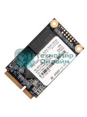 Накопитель SSD Netac N5M, 512Gb, mSATA, R/W 540/490