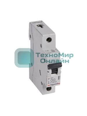 Выключатель автоматический Legrand 419670 RX3 4,5кА 63А 1П C