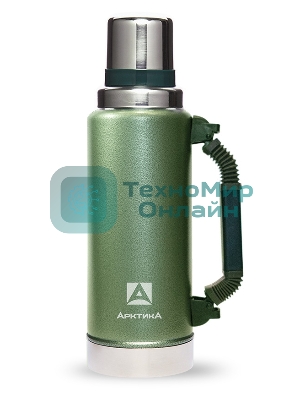 Термос для напитков Арктика 106-1250Р 1.25 л. зеленый, картонная коробка (106-1250Р/GRE)