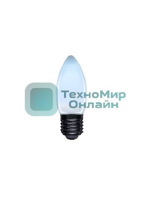 Лампа светодиодная филаментная Rexant Свеча CN35 9.5 Вт 915 Лм 4000K E27 матовая колба