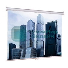 Настенный экран LEP-100102 Lumien Eco Picture 180х180 см Matte White, восьмигранный корпус, возм. потолочн-настенного крепления (ТРЕУГОЛЬНАЯ уп)