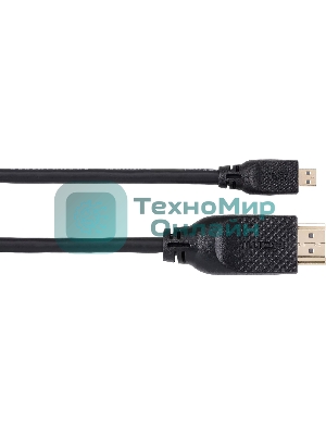 Кабель VCOM CG587-1.5M HDMI-19M --MicroHDMI-19M ver 2.0 1.5m VCOM CG587-1.5M